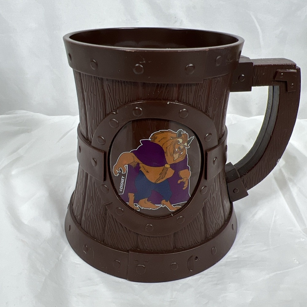 Disney Parks‎ Beauty & The Beast Gaston's Tavern Cup Stein Plastic Souvenir